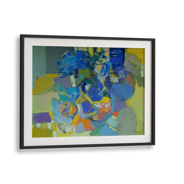 Bright and colorful GARDEN, ABSTRACT PAINTINGS showcasing vibrant blooms, perfect for enhancing outdoor elegance.