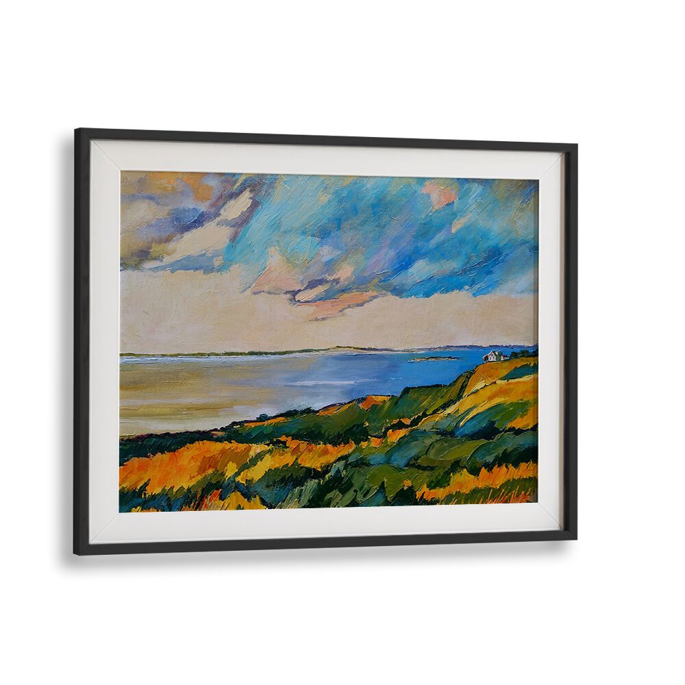BAY IN CAPE COD , BEACH PAINTINGS