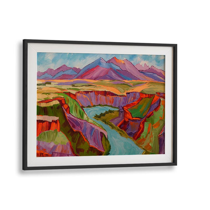 COLORFUL SUNSET , LANDSCAPE PAINTINGS