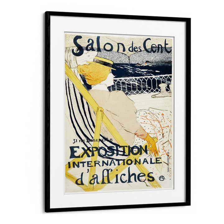 SALON DES CENT POSTER (1896)  , VINTAGE PAINTINGS