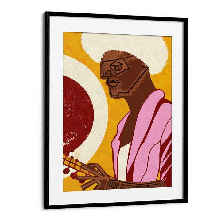 Stylish MUSICIAN GUY IV, MOVIE POSTERS featuring vibrant artwork, perfect for inspiring musicians and artists.