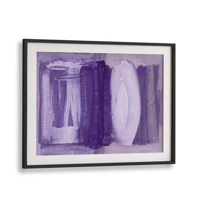 Elegant BRUSHSTROKES SOFT PURPLE, ABSTRACT PAINTINGS enhance any space with calming hues and artistic flair.