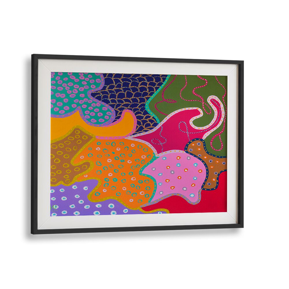MISS CHEERFUL II , PATTERN ART PRINTS