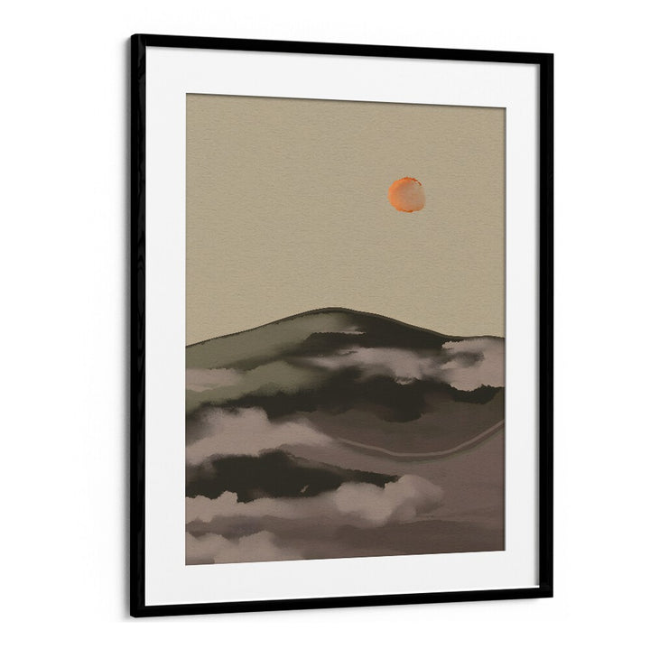 Abstract landscape painting showcasing soft hues, perfect for enhancing creativity with DAYS- WATERCOLOUR, LANDSCAPE PAINTINGS.