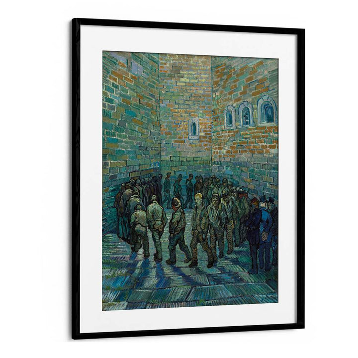 VINCENT VAN GOGH'S PRISONERS EXERCISING (1890) ,  VINTAGE PAINTINGS