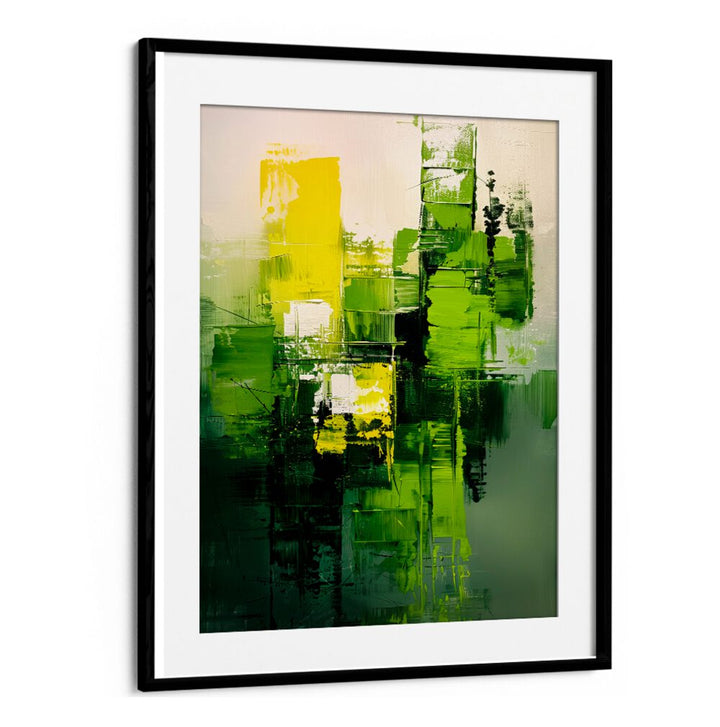 CONTEMPORART - MATCHA IV , ABSTRACT PAINTINGS
