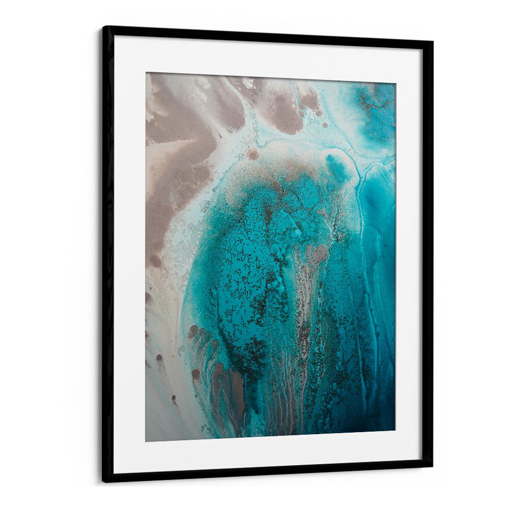 Vibrant CORAL SEA FLOW, ABSTRACT PAINTINGS showcasing fluid hues that enhance any space with natural beauty.
