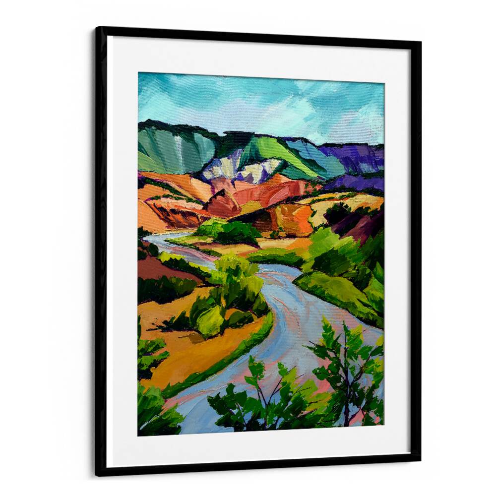 NEW MEXICO , LANDSCAPE PAINTINGS