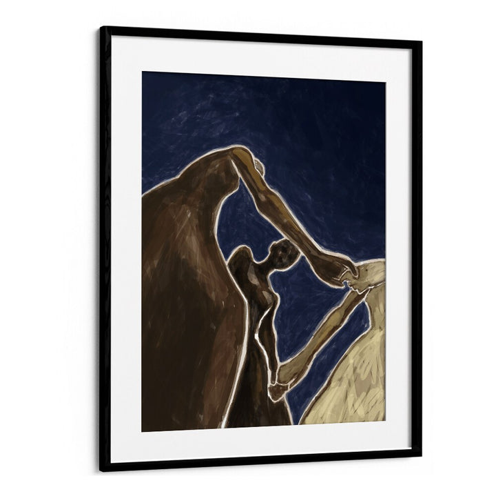 WITH EMBRANCE , PORTRAITS & FIGURATIVE ILLUSTRATIONS