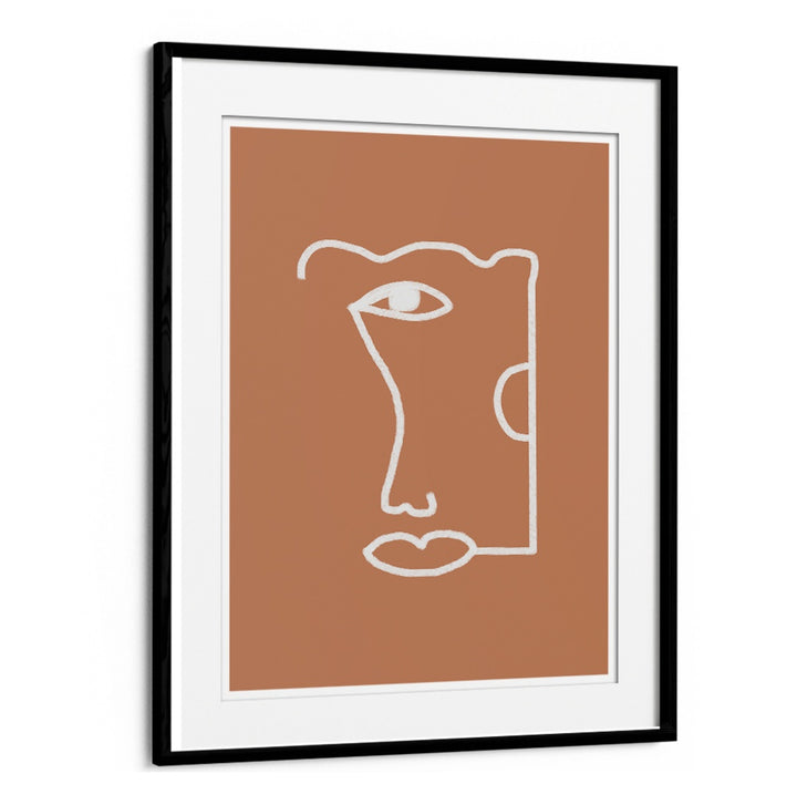 ABSTRACT HEAD NO2 , LINE ART PAINTINGS