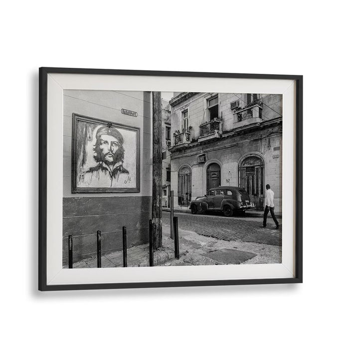 Urban scene featuring a street mural and vintage car, part of the CORNER, PHOTOGRAPHY PRINTS collection.