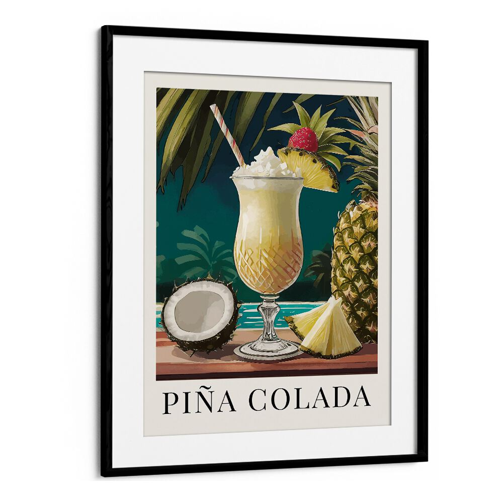 PINA COLADA BY ANDREAS MAGNUSSON, BAR POSTERS , BAR ART PRINTS