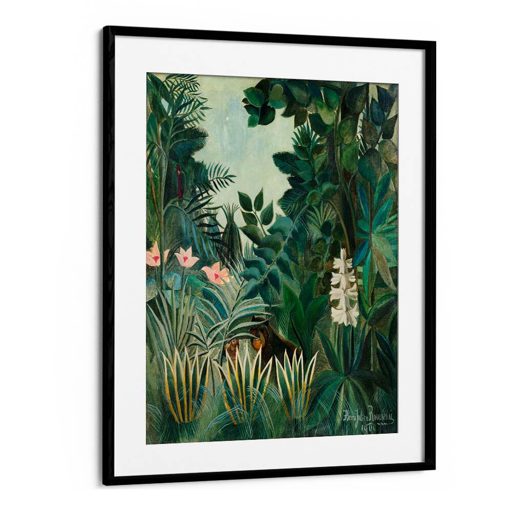 THE EQUATORIAL JUNGLE (1909) , VINTAGE PAINTINGS