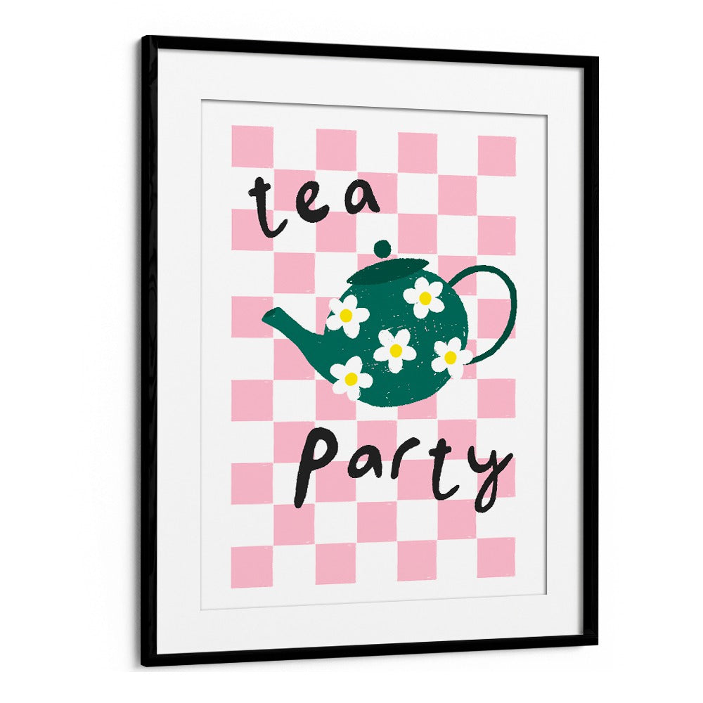 TEA PARTY BY DUCHESS PLUM , KIDS ROOM PAINTINGS , KIDS ROOM WALLART