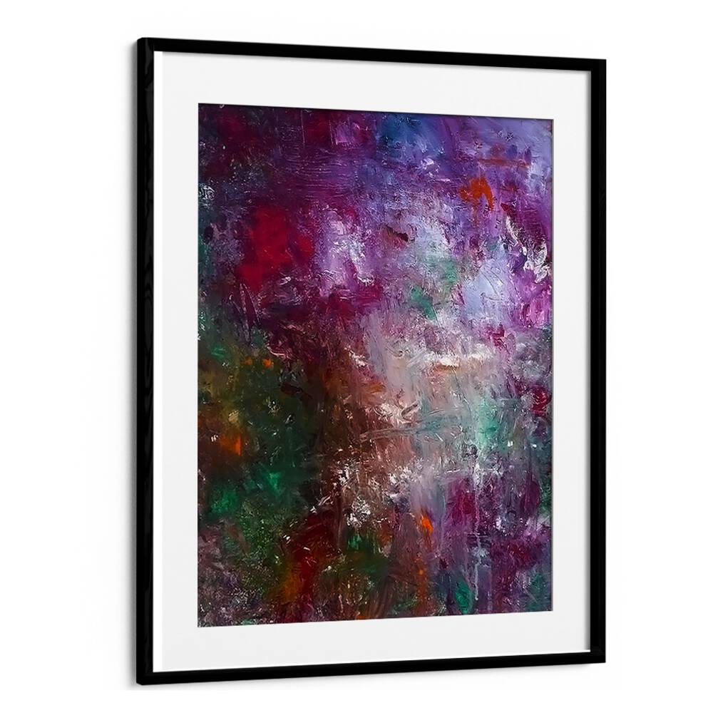Vibrant abstract painting from LUV OF COLOUR, showcasing rich textures and hues for artistic home transformation.