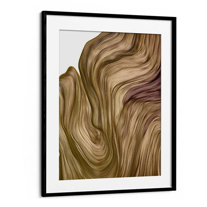 Elegant NATURE LINE IV, ABSTRACT PAINTINGS featuring flowing textures, perfect for enhancing your space's aesthetic.