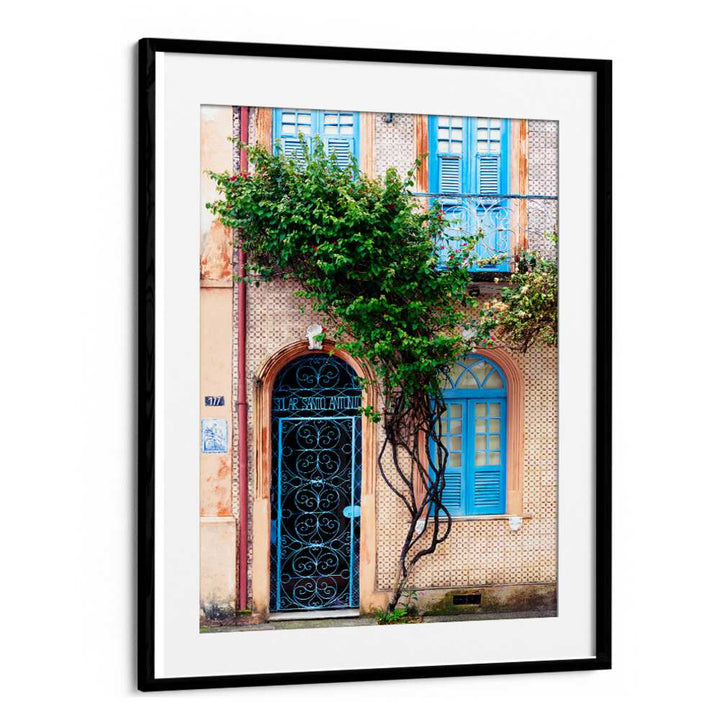 COLONIAL FACADE IN SALVADOR DE BAHIA   , BEACH PAINTINGS