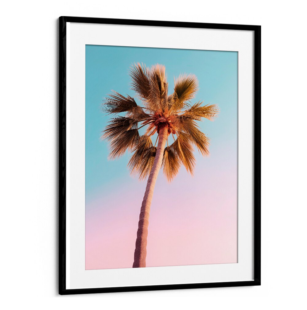 Elevate your decor with THE PASTEL PALM, BEACH PAINTINGS by Philippe Hugonnard, showcasing tropical elegance.