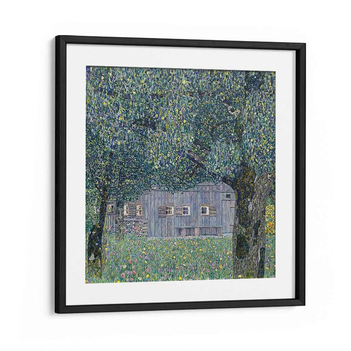 FARMHOUSE IN UPPER AUSTRIA (1911-1912) , VINTAGE PAINTINGS