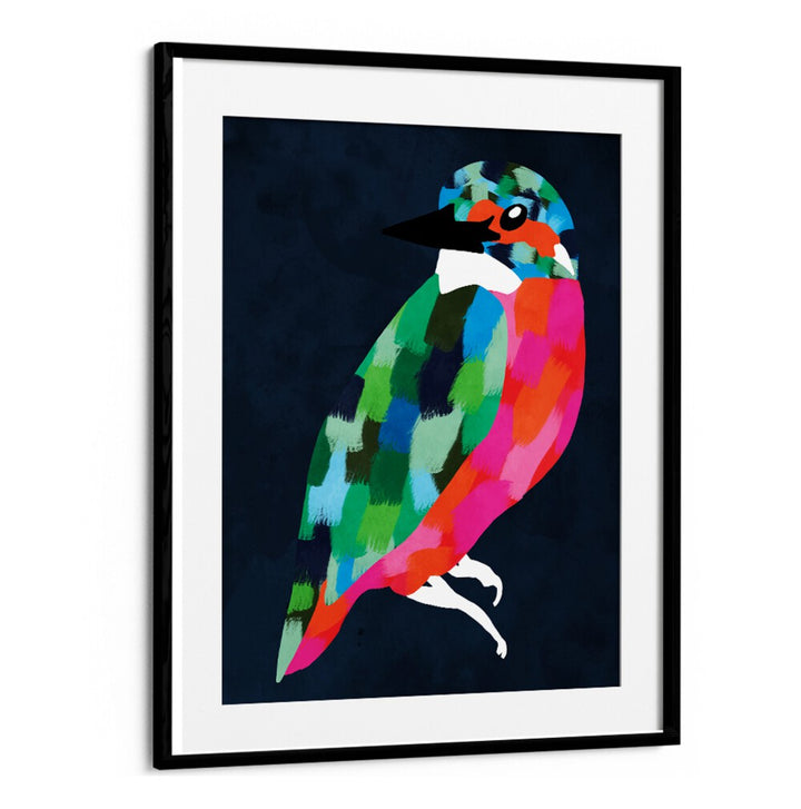 Colorful bird artwork from PATCHWORK PERFECTION, ANIMAL PAINTINGS enhances your home with vibrant charm.