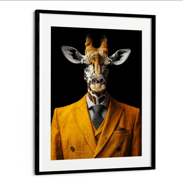 WILD SUITS - GIRAFFE . ANIMAL PAINTINGS