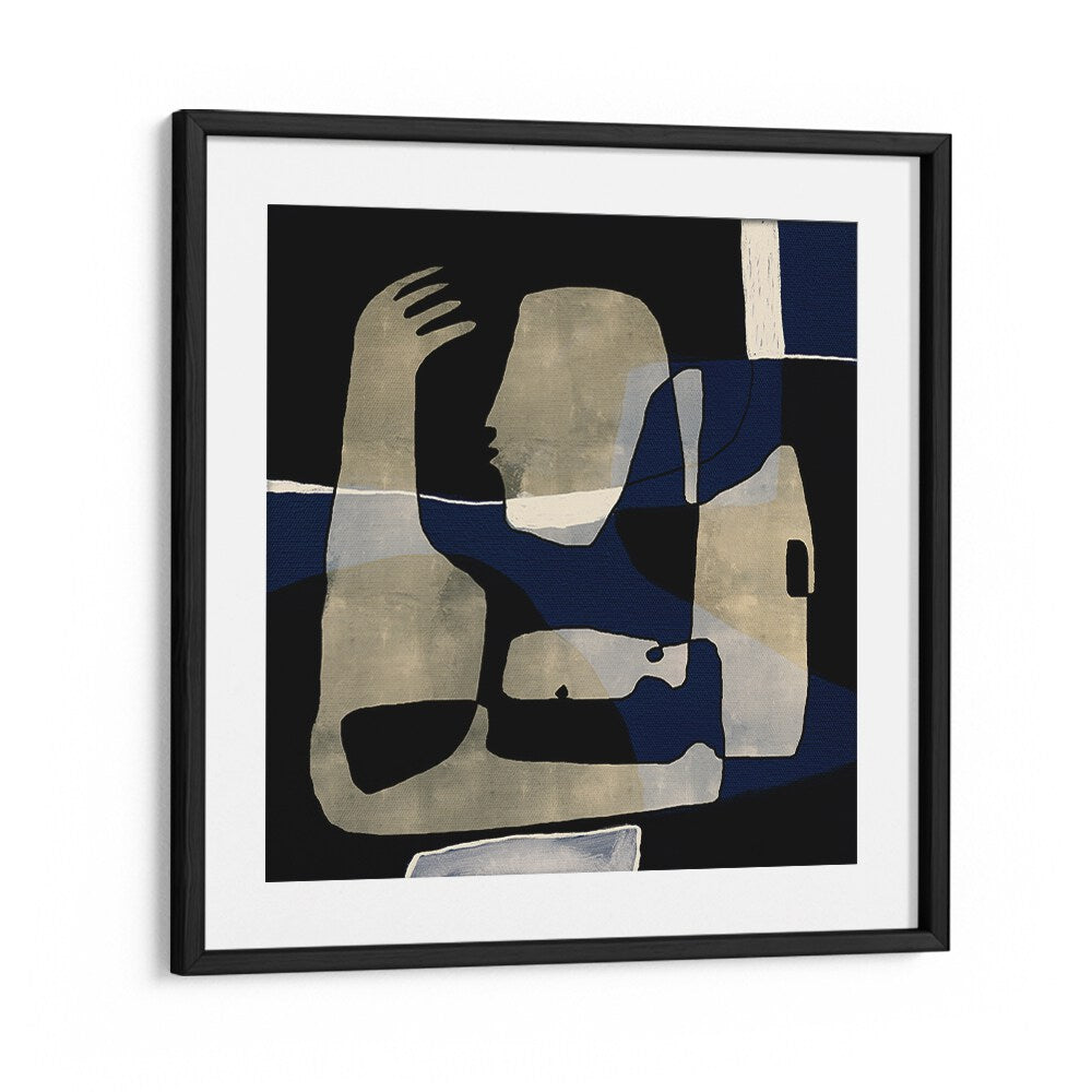 Elegant AWAKENING II, ABSTRACT PAINTINGS showcase modern art with a stylish frame, perfect for luxury decor.