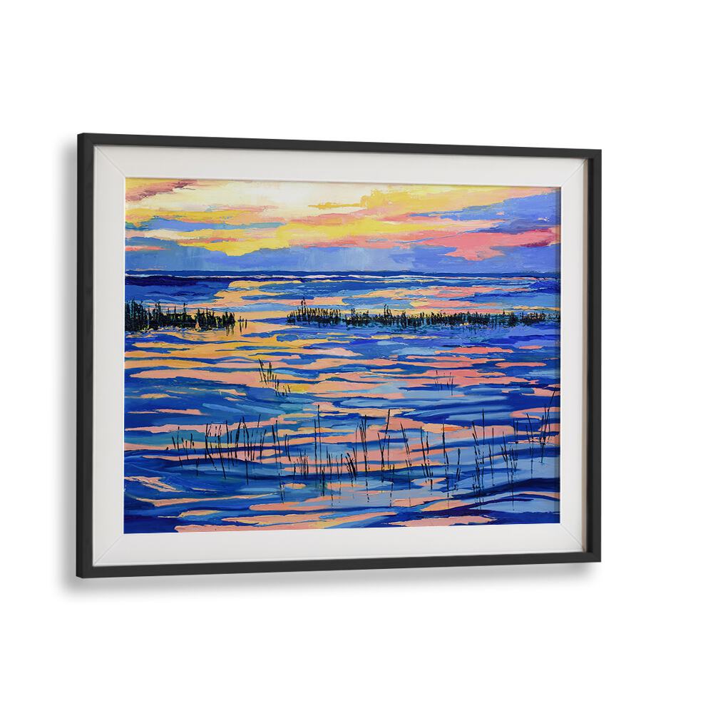 SUNSET COLORS , LANDSCAPE PAINTINGS