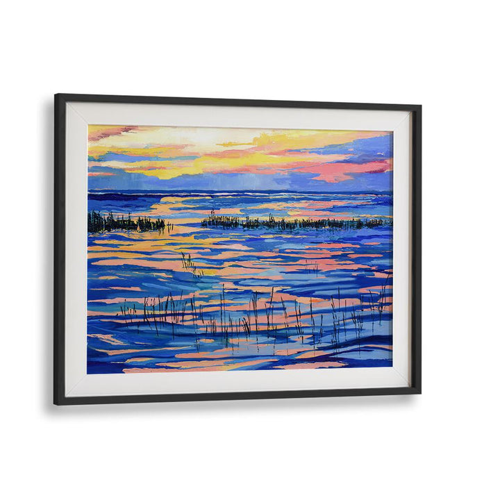 SUNSET COLORS , LANDSCAPE PAINTINGS