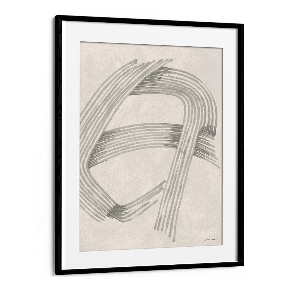 Transform your space with ABSTRACT GREY INTERSECTIONS 02, a captivating art piece from Blackmount.