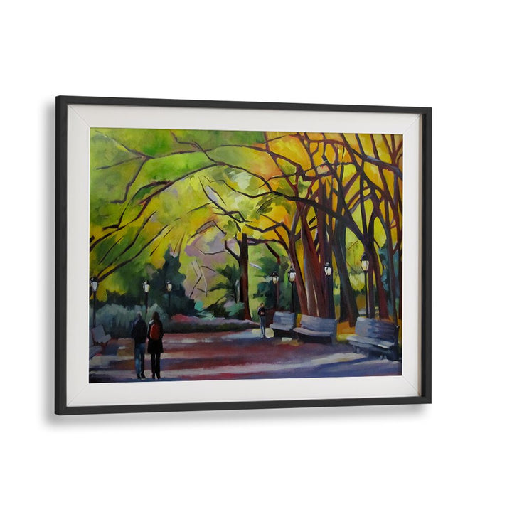 AUTUMN IN CENTRAL PARK , LANDSCAPE PAINTINGS