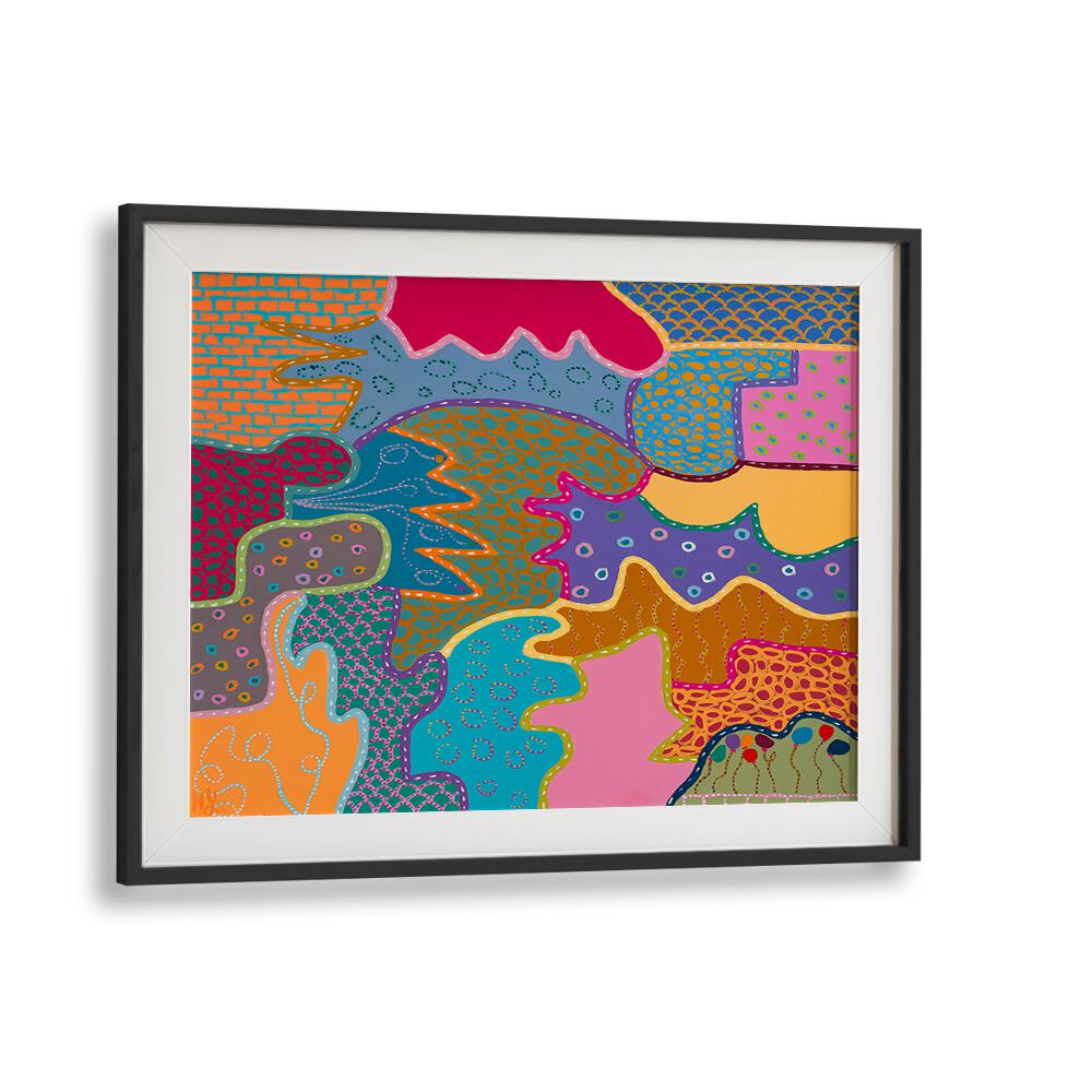 COLOUR WARMS THE SOUL III , PATTERN ART PRINTS