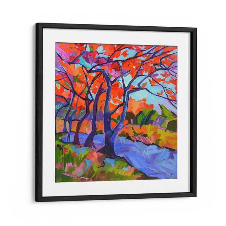 RED TREES , LANDSCAPE PAINTINGS