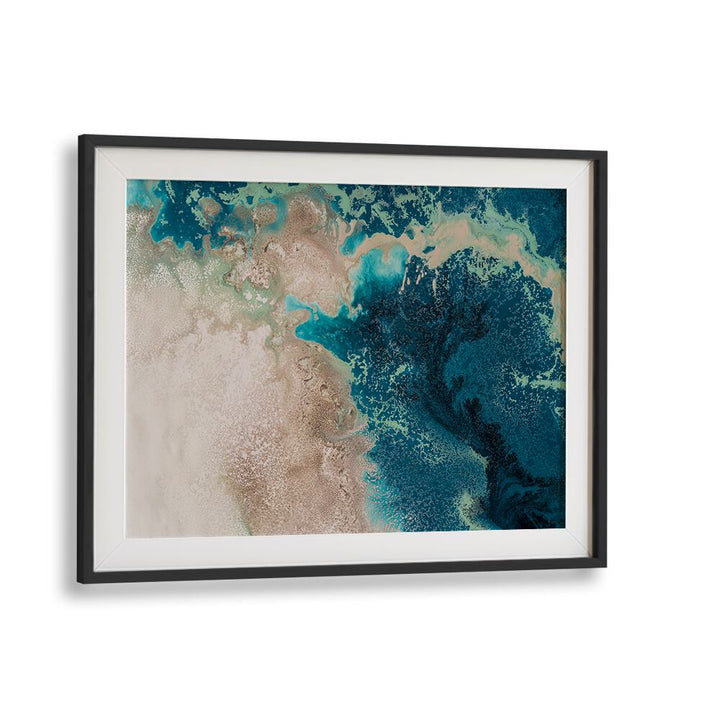 Mesmerizing GREAT TEAL SEAS, ABSTRACT PAINTINGS showcasing vibrant teal hues and intricate textures for tranquil spaces.