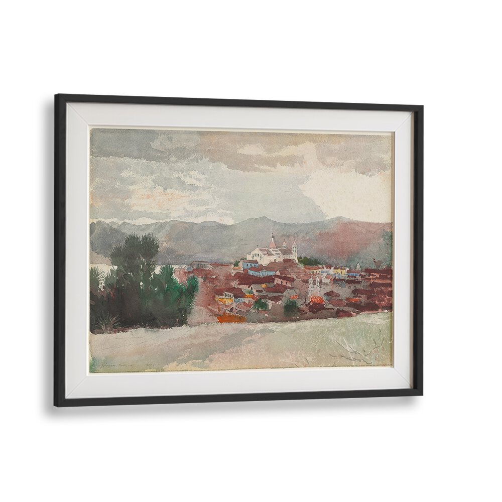 VIEW OF SANTIAGO DE CUBA (1885)  , VINTAGE PAINTINGS