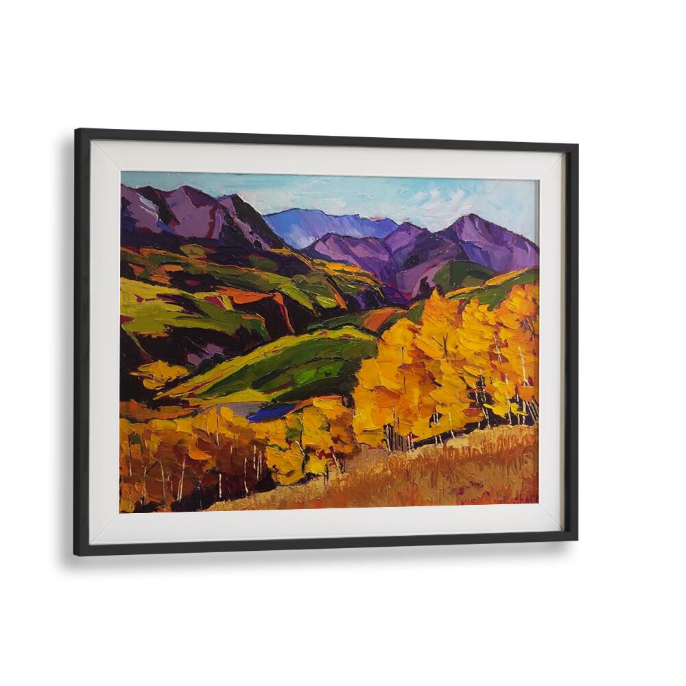 COTTON WOODS , LANDSCAPE PAINTINGS