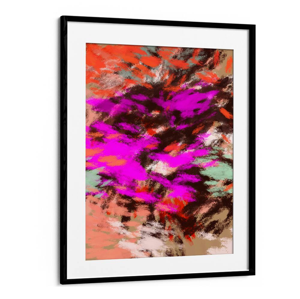 Vibrant colors in LAZY SUMMER DAYS V, ABSTRACT PAINTINGS evoke warmth and relaxation for your perfect summer vibe.