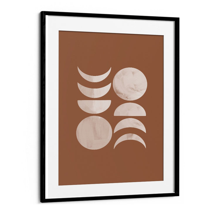 MOON PHASE III , BOHO ART PAINTINGS