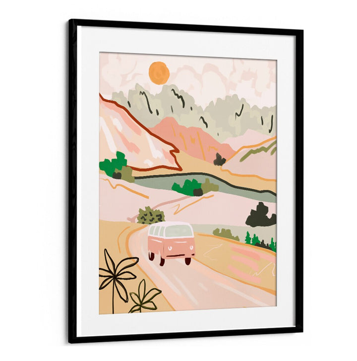 Vibrant PASTEL JOURNEY, LANDSCAPE PAINTINGS capture serene landscapes with soft hues for calm ambiance.