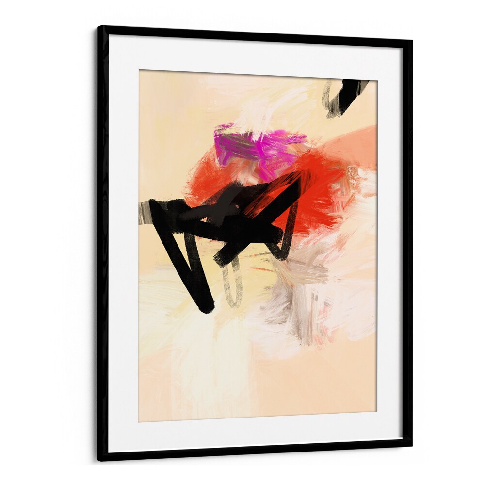 Vibrant colors and bold strokes characterize MIND TRIP I, ABSTRACT PAINTINGS, enhancing your creative space beautifully.