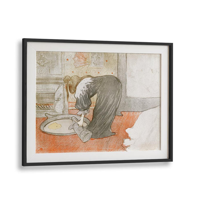 FEMME AU TUB (1896)  , VINTAGE PAINTINGS