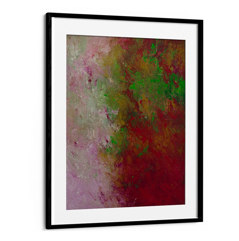 Vibrant hues blend in ABSTRACTION DESIGN XI, ABSTRACT PAINTINGS, perfect for transforming your space with artful allure.