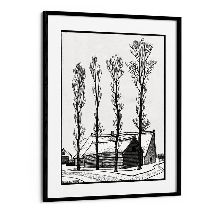 WINTER (1920) , VINTAGE PAINTINGS