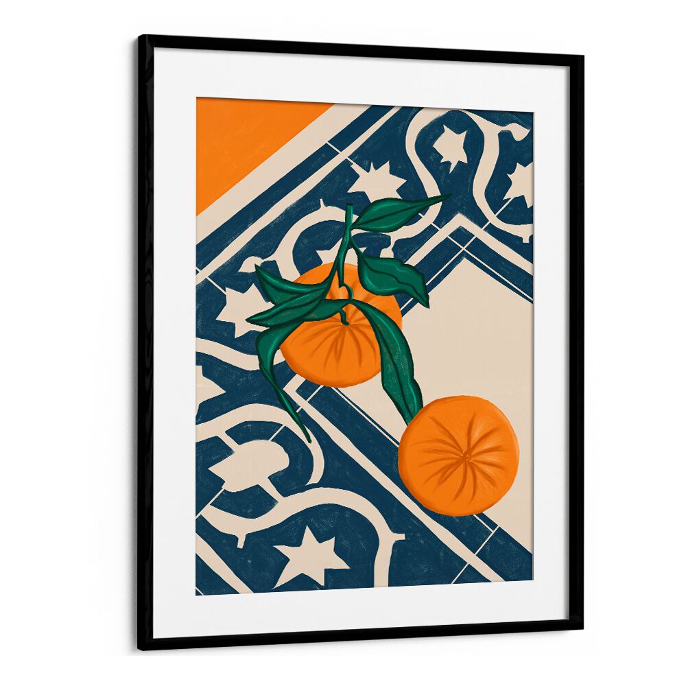 Vibrant Summer Mandarins Kitchen Posters adding a fresh splash of color and zest to your culinary space.