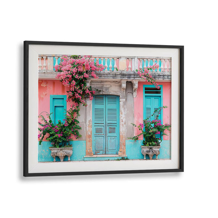 PASTEL COLONIAL FACADE , BEACH PAINTINGS