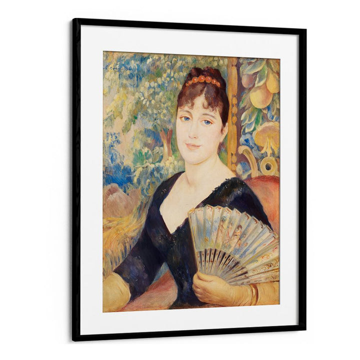 WOMAN WITH FAN : FEMME À L'ÉVENTAIL (1886) , VINTAGE PAINTINGS