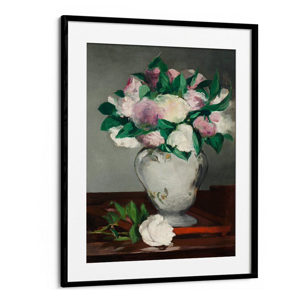 PEONIES (1864–65) BY EDOUARD MANET , VINTAGE PAINTINGS