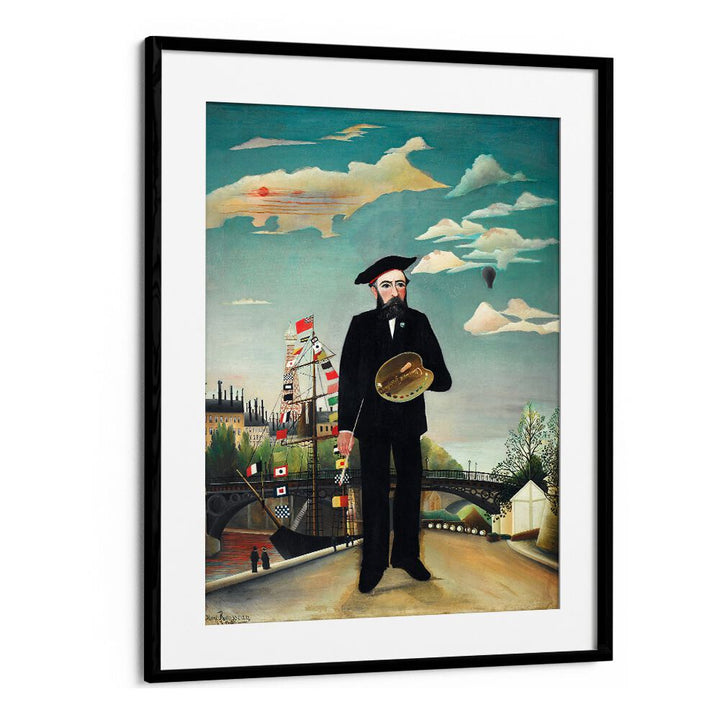 MYSELF  PORTRAIT LANDSCAPE (1890) , VINTAGE PAINTINGS