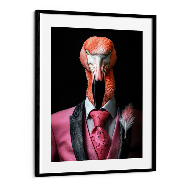 WILD SUITS - FLAMINGO , ANIMAL PAINTINGS