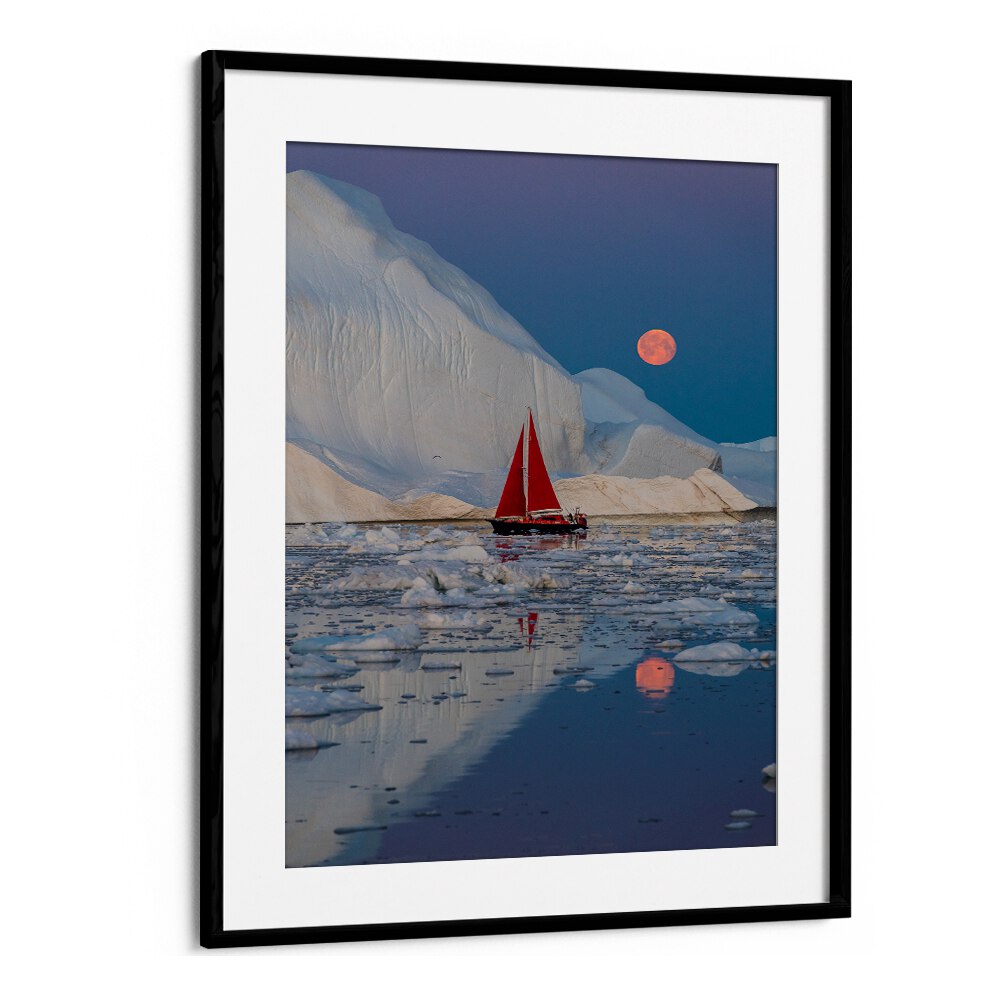 GREENLAND NIGHT BY MARC PELISSIER , LANDSCAPE PHOTO PRINTS