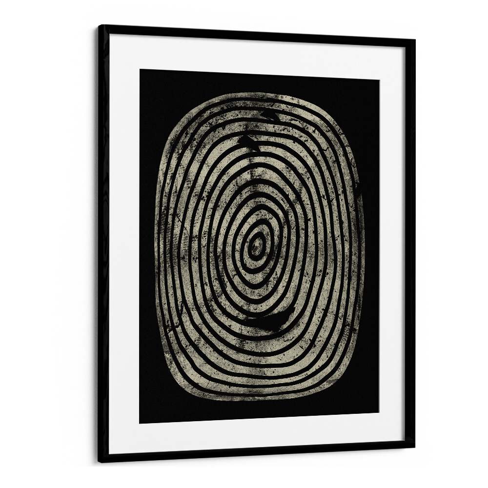 Bold lines and dynamic shapes define the BLACK OASIS ABSTRACTION, GEOMETRIC ART PRINTS for a striking decor statement.